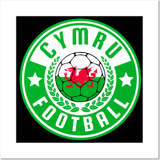 Cymru Football Posters and Art